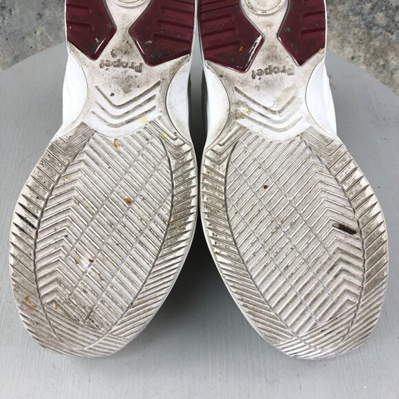 Propet Women's Size 7.5 X(2E) Tour Walker Strap White Leather Walking Sneakers - Picture 12 of 15